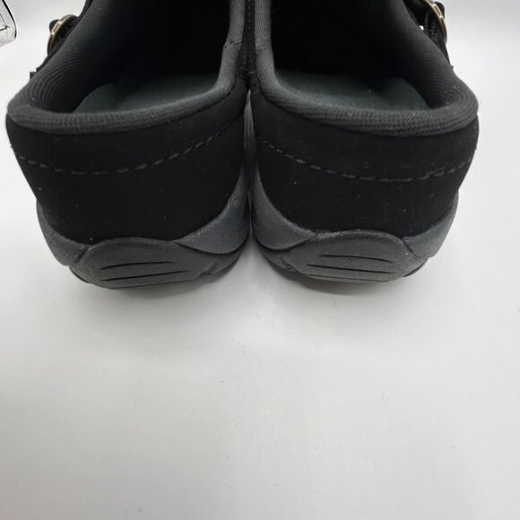 Easy Spirit Womens Equinox Black Suede Slip-On Clogs Size 9M - Picture 7 of 9